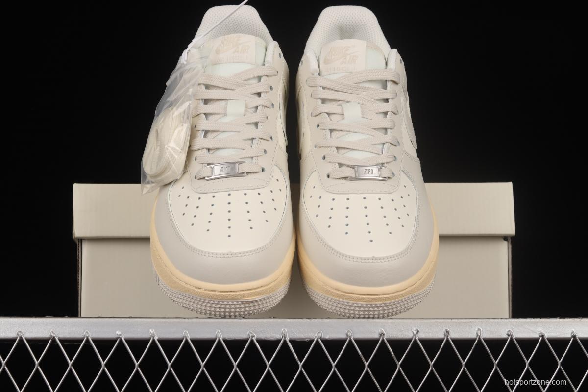 NIKE Air Force 1'07 Low White Gray Low Casual Sneakers BS8871-227