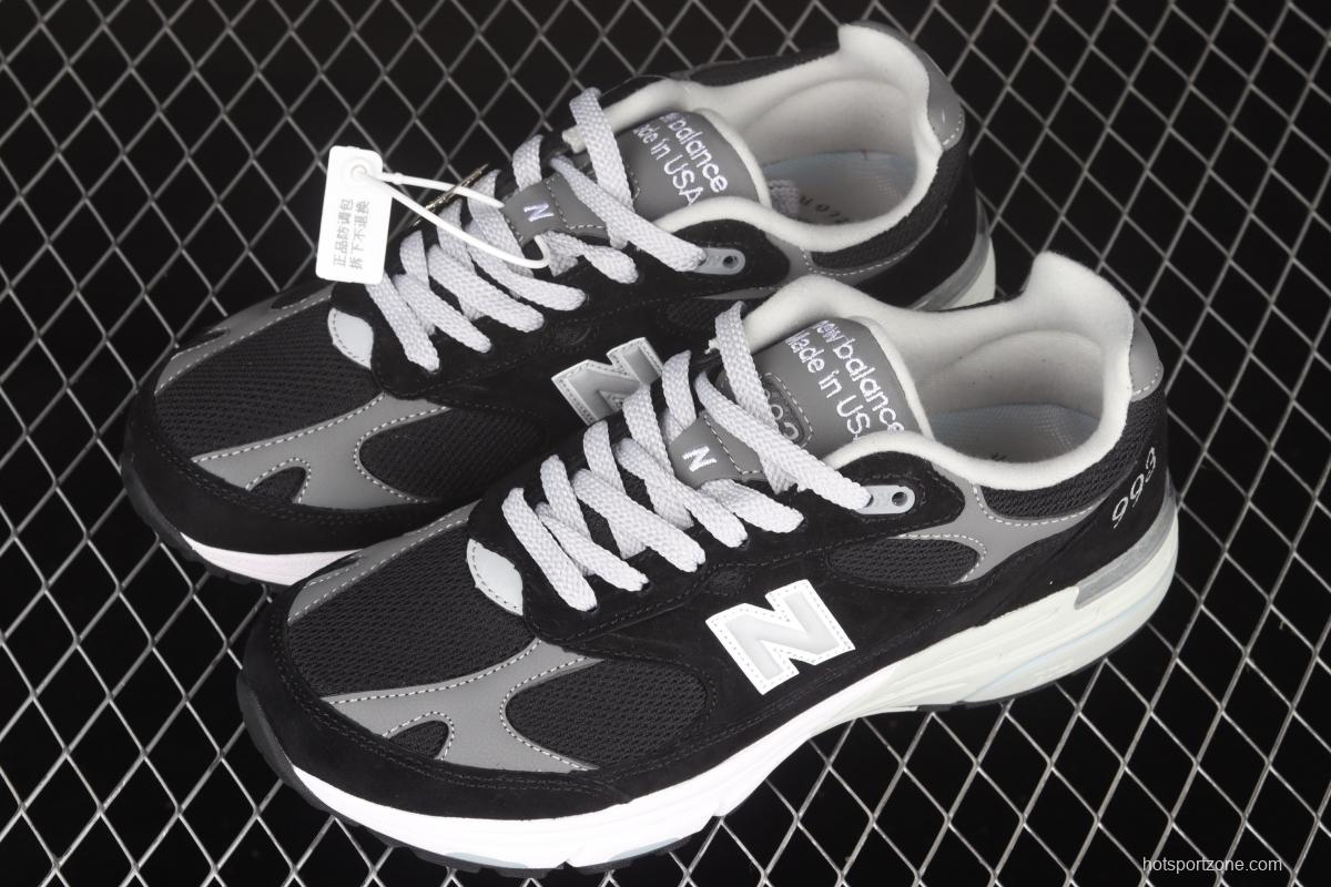 New Balance NB MAdidase In USA M993 series American blood classic retro leisure sports daddy running shoes MR993BK
