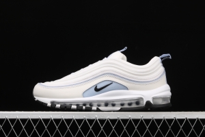 NIKE Air Max 97 Metro Blue 3M reflective bullet running shoes CZ6087-102