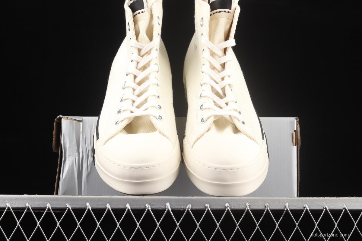 Converse x DRKSHDW international famous designer RickOwens launched a joint series of high-top casual board shoes A00132C.