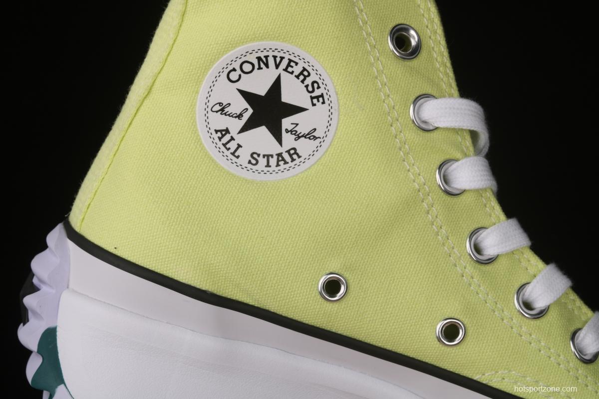 Converse x Keith Hatding Run Star Hike muffin thick-soled high-top casual board shoes 571112C
