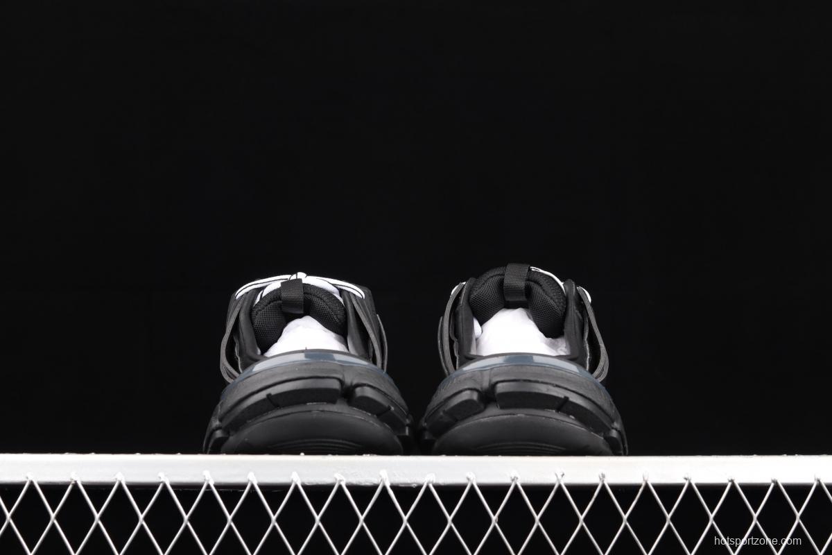 Balenciaga Sneaker Tess s.Gomma MAILLE WHITE/ORANGE 2021ss 3.0 three-generation outdoor concept shoes semi-drag W3CP31000