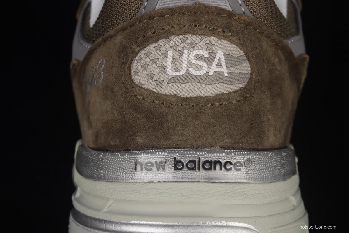 New Balance NB MAdidase In USA M993 series American blood classic retro leisure sports daddy running shoes MR993MG