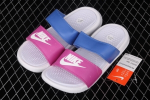 NIKE Benassi Swoosh # double belt ninja slipper series # authentic slippers life all kinds of summer beach slippers 819717-603