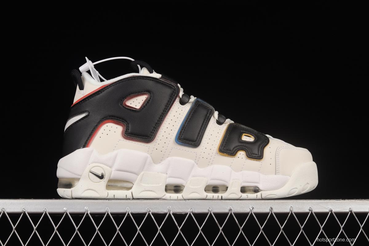 NIKE Air More Uptempo 96 QS Pippen first generation series classic high street all-match casual sports basketball shoes DM1297-100