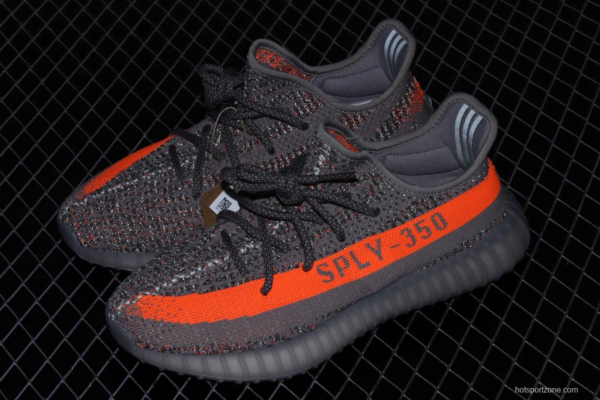 Adidas Yeezy 350 Boost V2 GW1229 Darth Coconut 350 second generation gray orange star BASF Boost original