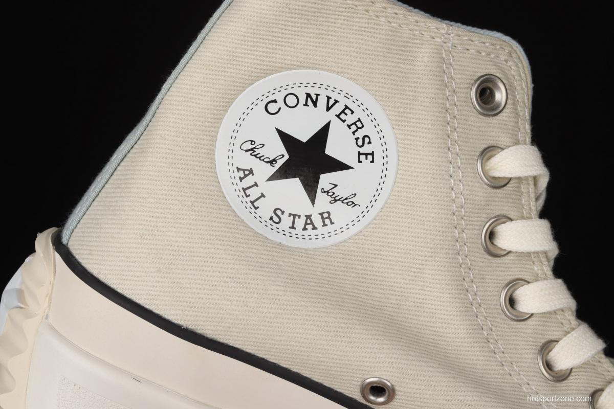 Converse Run Star Hike Converse Xiao Zhan same sawtooth heightened thick soles shoes 171894C
