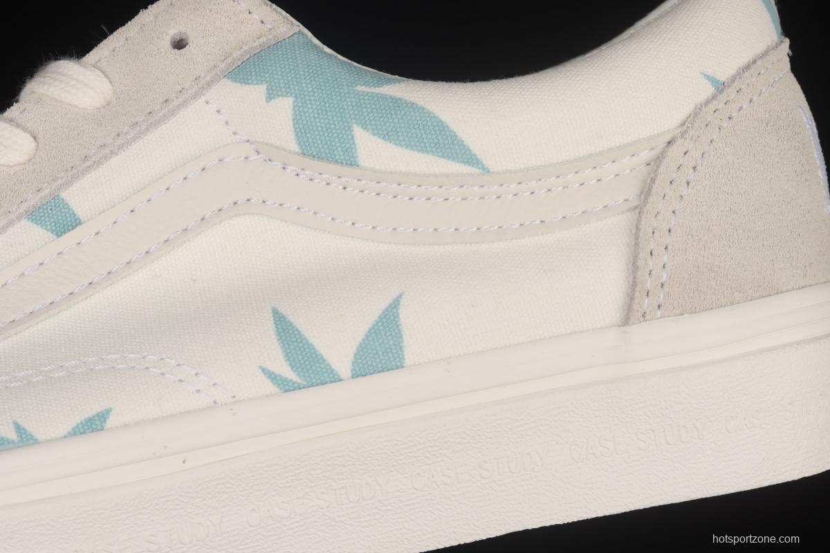 Vans Style 36 Og lx White Palm Maple Leaf casual Board shoes VN0A54F6XC8