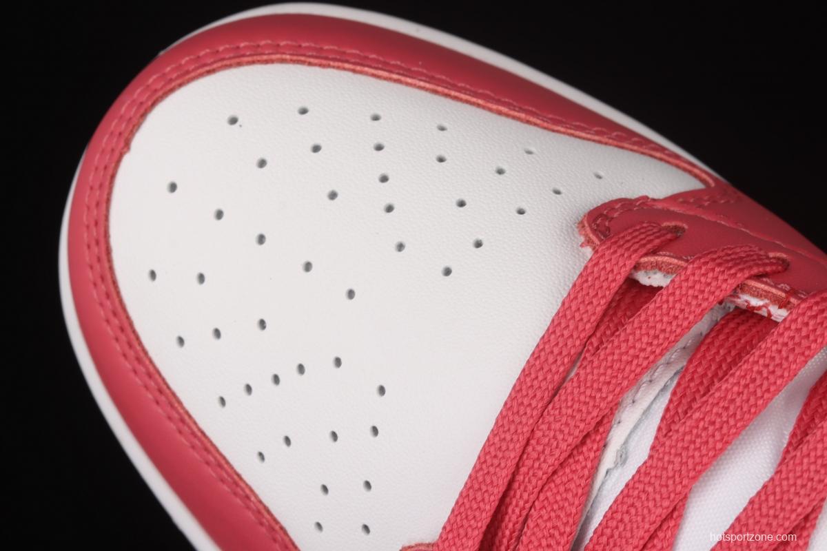 NIKE DUNK Low Raspberry Red raspberry red SB buckle rebound fashion casual board shoes DD1503-111,