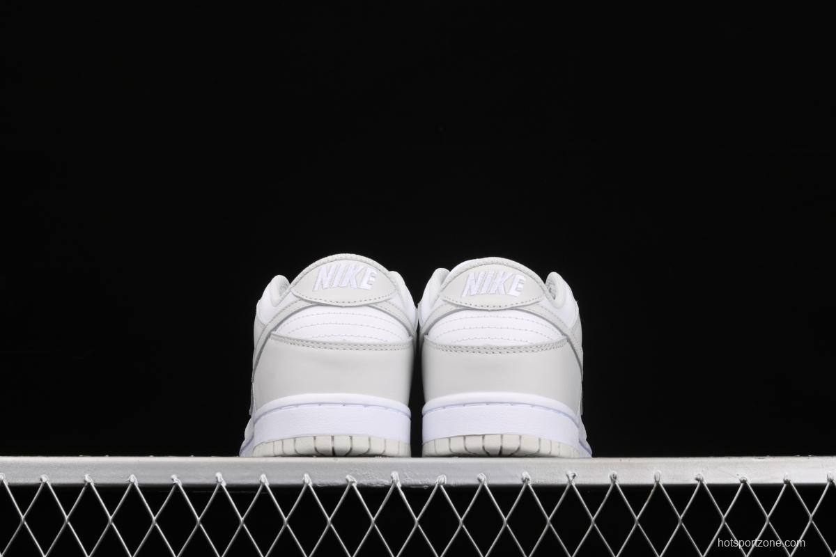 NIKE SB DUNK Low dunk series white light gray color matching low-side leisure sports skateboard shoes DD1503-103