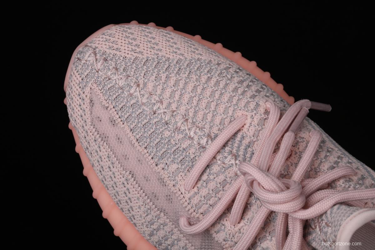 Adidas Yeezy 350 Boost V2 FQ9008 Darth Coconut 350 second generation rose gold color match