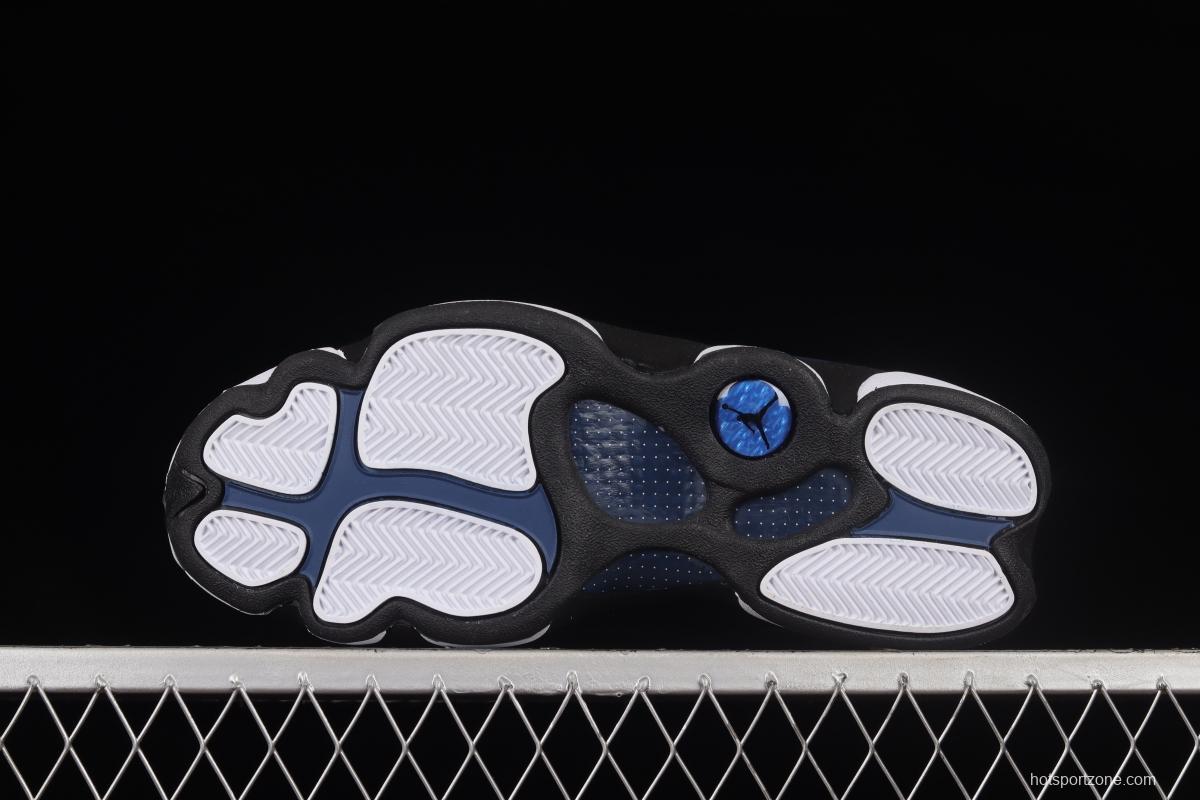 Air Jordan 13 Flint 3 3 Navy Black Blue 3M Reflective Basketball Shoes DJ5982-400