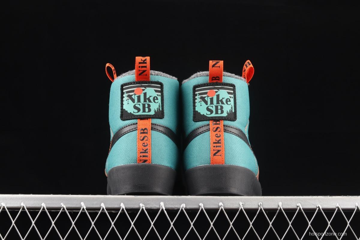 NIKE SB Blazer Mid Premium Acclimate Pack Trail Blazers high board casual board shoes DC8903-300