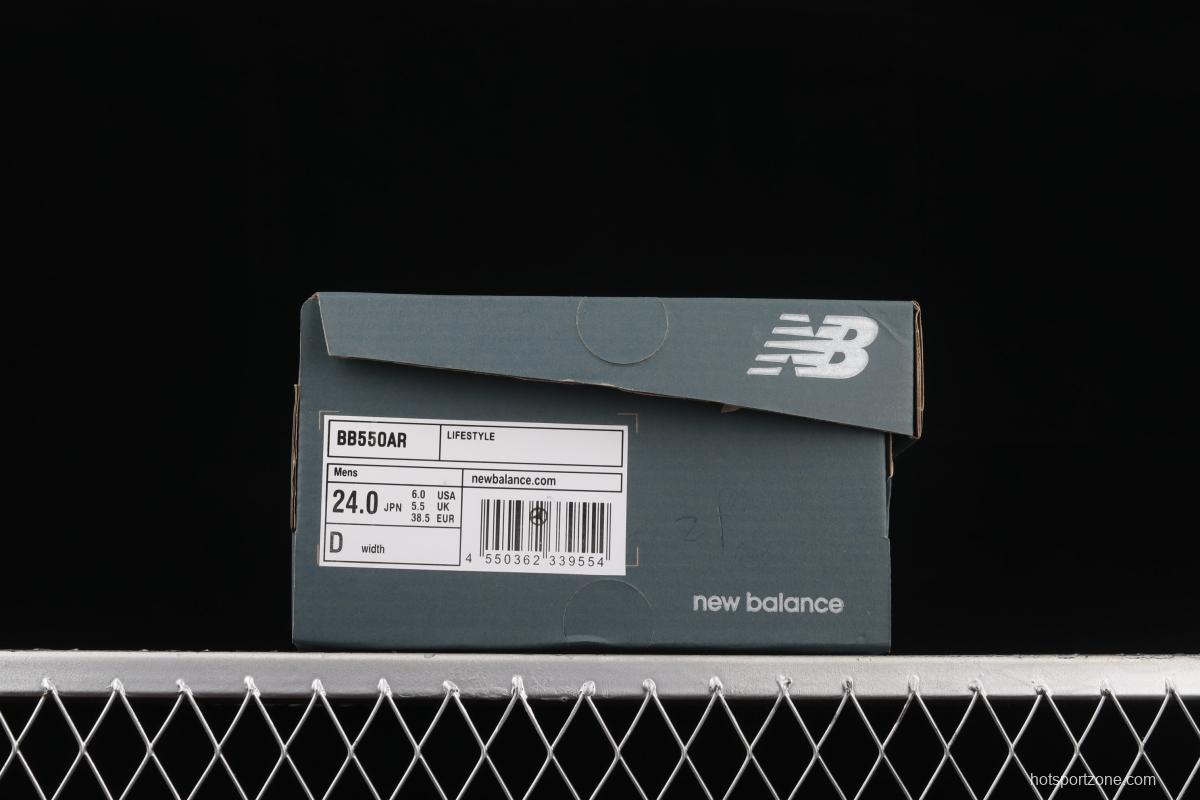 New Balance BB550 series new balanced leather neutral casual running shoes BB550AR