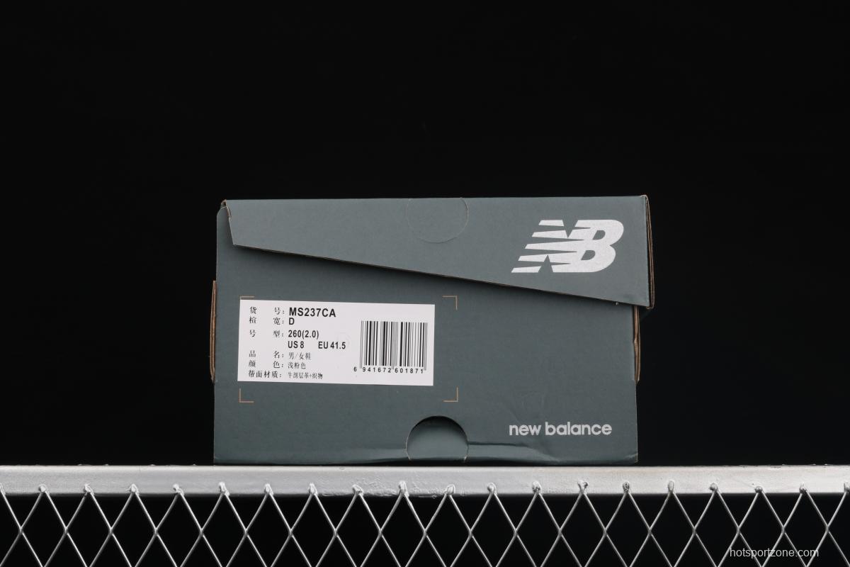 New Balance MS237 series retro leisure sports jogging shoes MS237CA