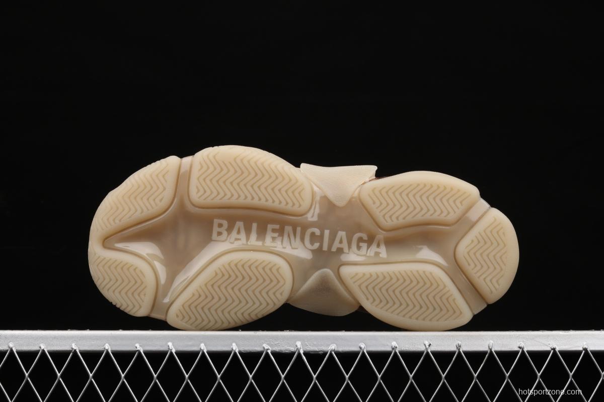 Balenciaga Triple S 3.0 full-combination nitrogen crystal outsole GA19710 for retro casual running shoes