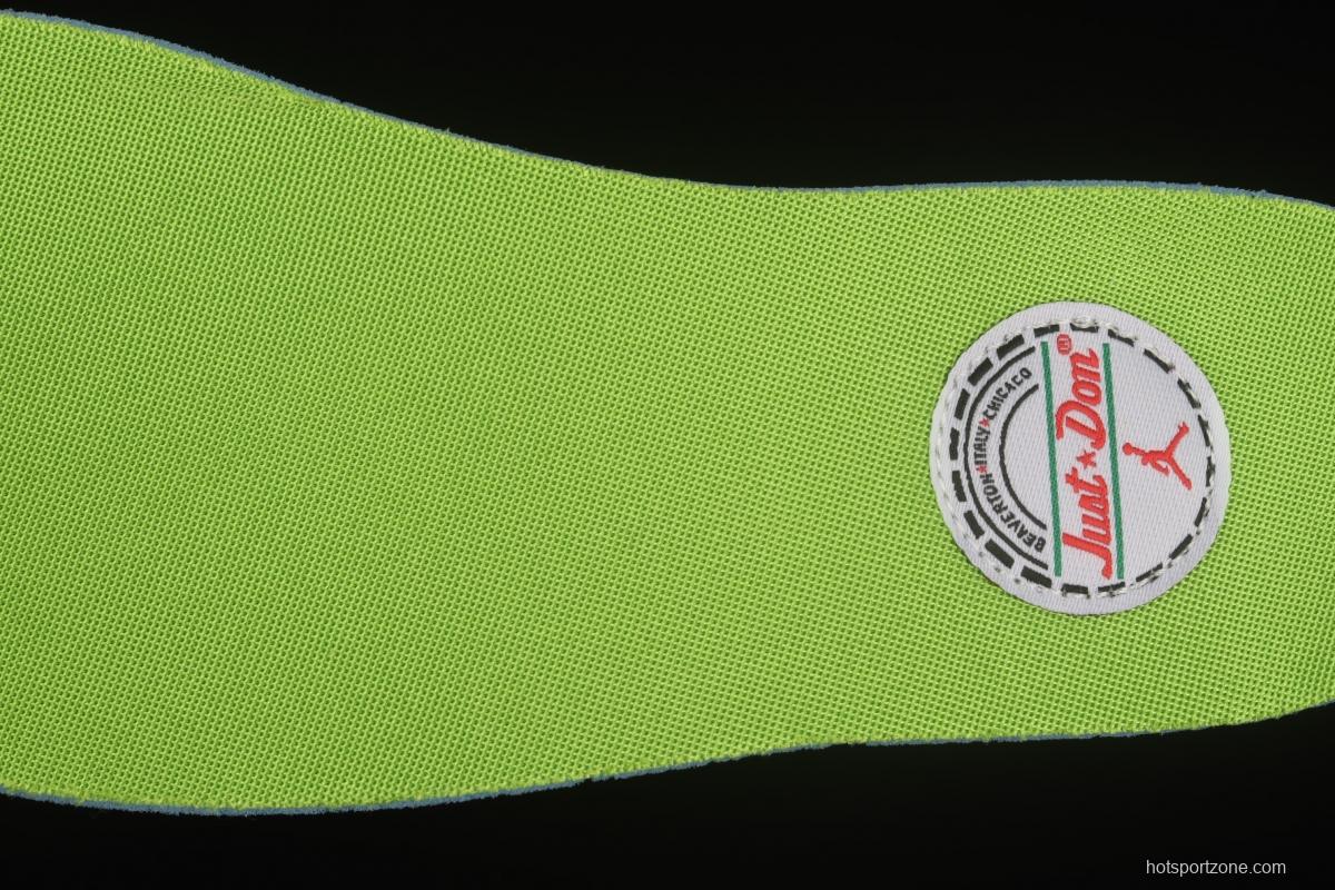 Jordan Legacy 312 apple green color Velcro three-in-one board shoes AQ4160-301