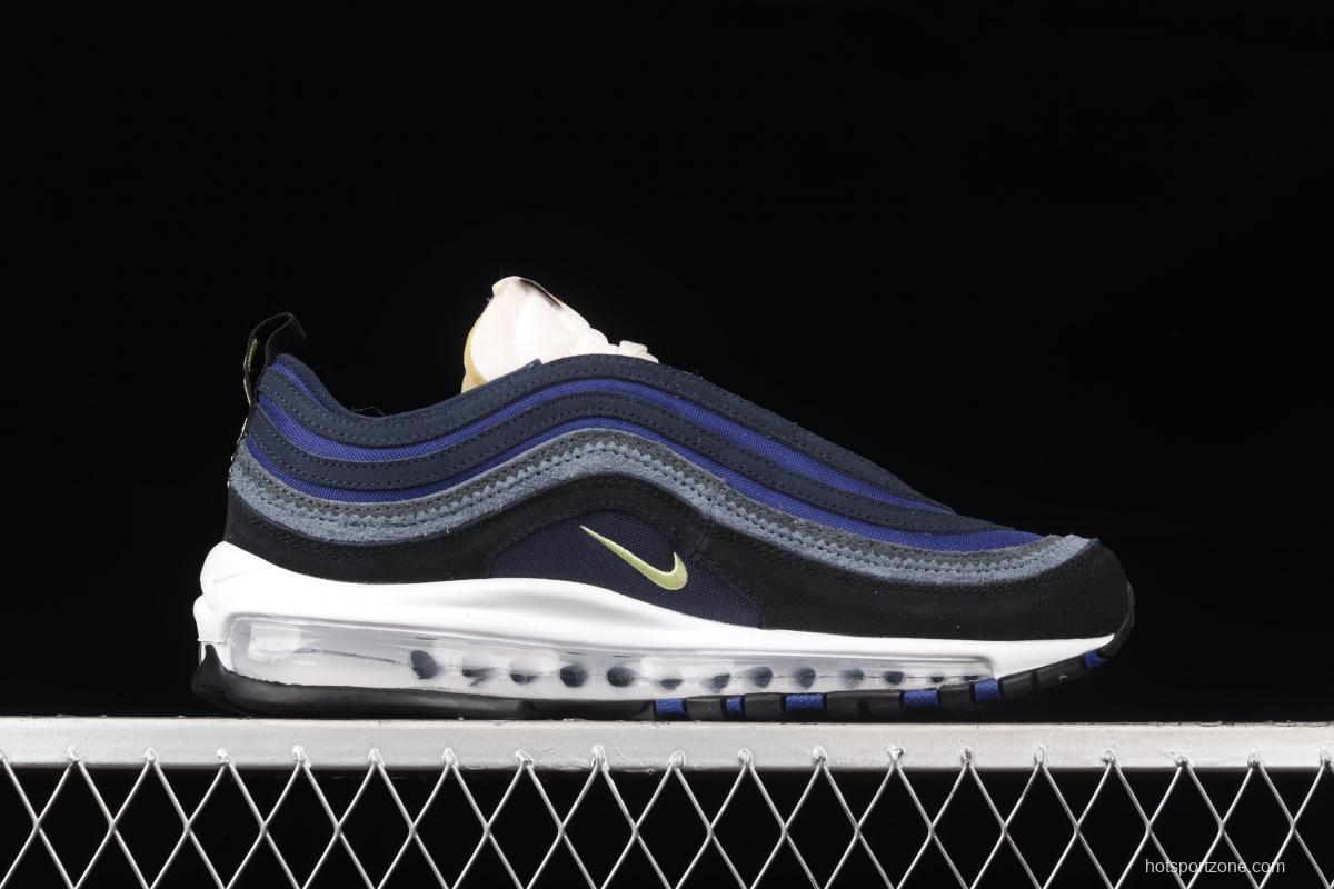 NIKE Air Max 97 dark blue bullet air cushion running shoes DH1085-001