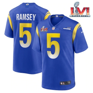 Men's Jalen Ramsey Royal Super Bowl LVI Bound Limited Jersey