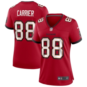 Women's Mark Carrier Red Retired Player Limited Team Jersey