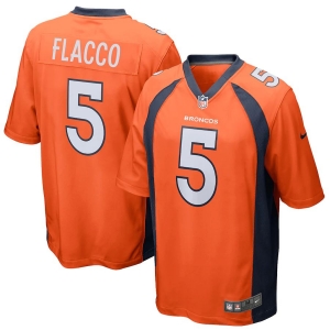 Men's Joe Flacco Orange Player Limited Team Jersey