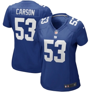 Women's Harry Carson Royal Retired Player Limited Team Jersey