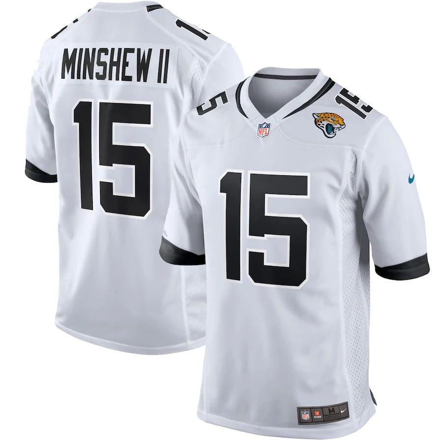 Men's Gardner Minshew II White Player Limited Team Jersey