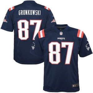 Youth Rob Gronkowski Navy Rush Player Limited Team Jersey
