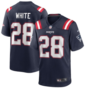 Men's James White Navy Player Limited Team Jersey