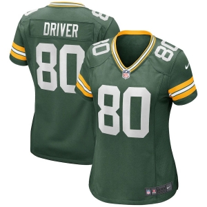 Women's Donald Driver Green Retired Player Limited Team Jersey