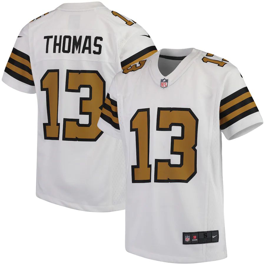 Youth Michael Thomas White Rush Player Limited Team Jersey