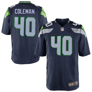 Youth Derrick Coleman Navy Blue Player Limited Team Jersey