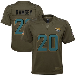 Youth Jalen Ramsey Olive Salute to Service Player Limited Team Jersey