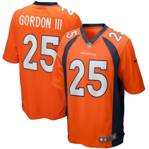 Men's Melvin Gordon III Orange Player Limited Team Jersey