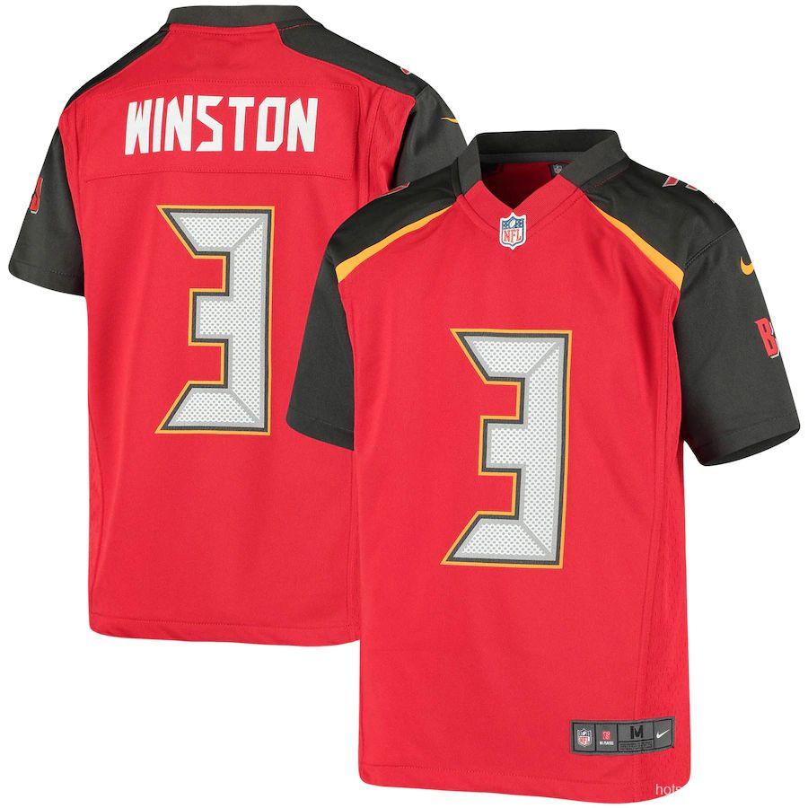 Youth Jameis Winston Red Player Limited Team Jersey