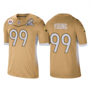 Men's Chase Young Gold 2021 NFC Pro Bowl Player Limited Team Jersey
