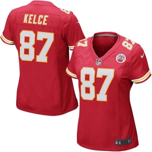 Women's Travis Kelce Red Player Limited Team Jersey