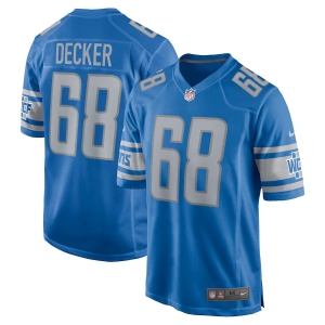Men's Taylor Decker Blue Player Limited Team Jersey