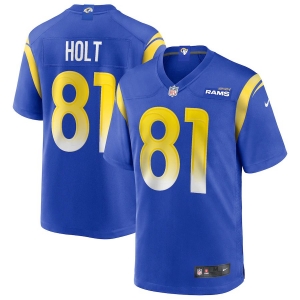 Men's Torry Holt Royal Retired Player Limited Team Jersey