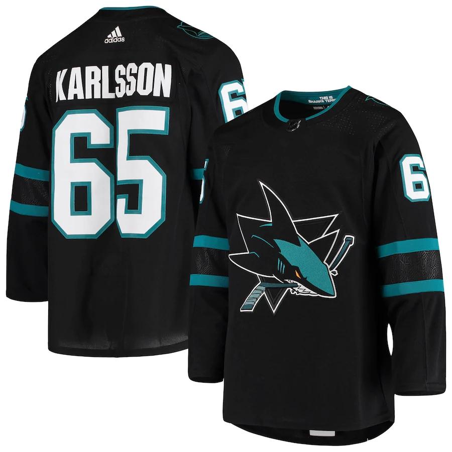 Women's Erik Karlsson Black Alternate Team Jersey