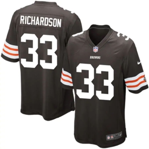 Youth Trent Richardson Historic Logo Player Limited Team Jersey - Brown