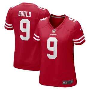 Women's Robbie Gould Scarlet Player Limited Team Jersey