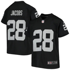 Youth Josh Jacobs Black Player Limited Team Jersey