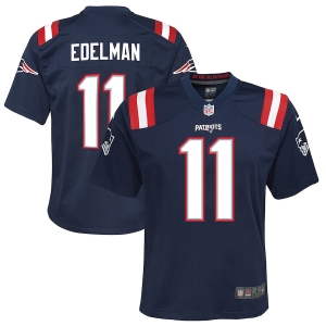 Youth Julian Edelman Navy Player Limited Team Jersey