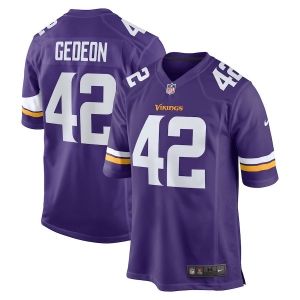 Men's Ben Gedeon Purple Player Limited Team Jersey