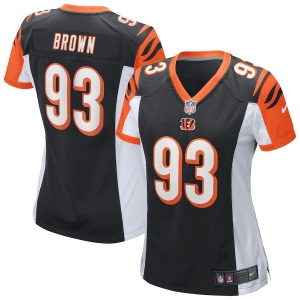 Women's Andrew Brown Black Player Limited Team Jersey