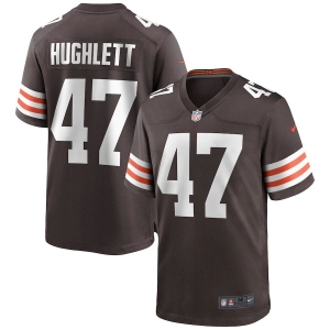 Men's Charley Hughlett Brown Player Limited Team Jersey