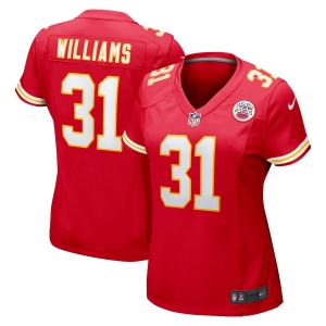 Women's Darrel Williams Red Player Limited Team Jersey