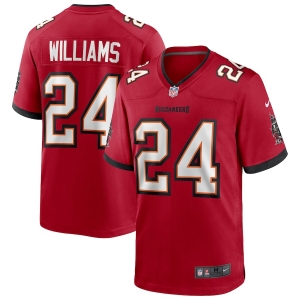 Men's Cadillac Williams Red Retired Player Limited Team Jersey