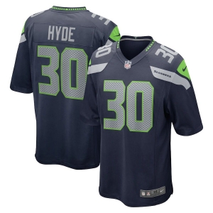 Men's Carlos Hyde College Navy Player Limited Team Jersey